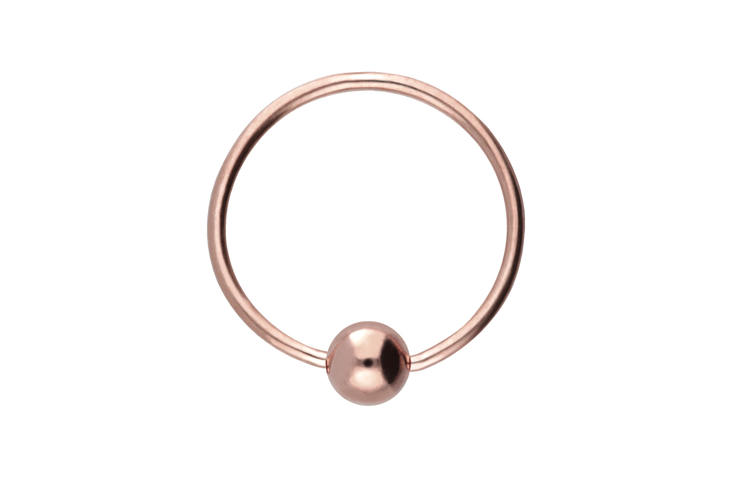 Chirurgenstahl O-Ring KUGEL - biegbar von Piercingline